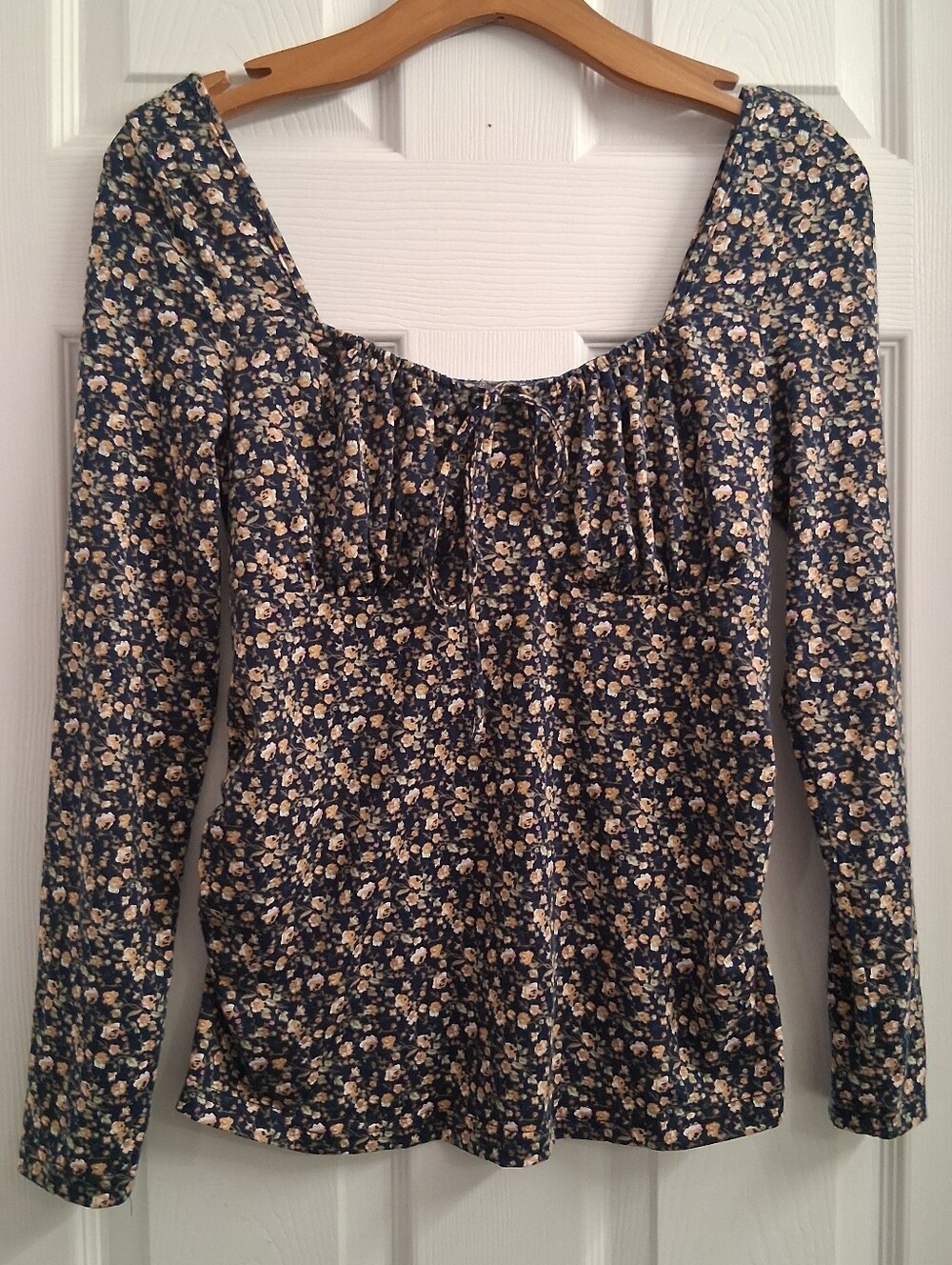 Shein Floral Lond Sleeve Shirt Size Small 4
